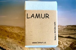 Balíček Lamur minerální mýdlo z bahna a soli z Mrtvého moře 100 + 100 g
